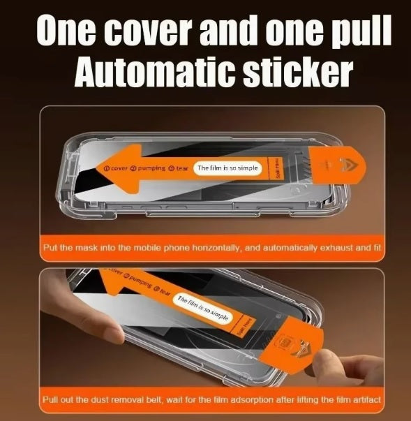 Iphone 12/12Pro Panssarilasi - Asennuskehikko mukana